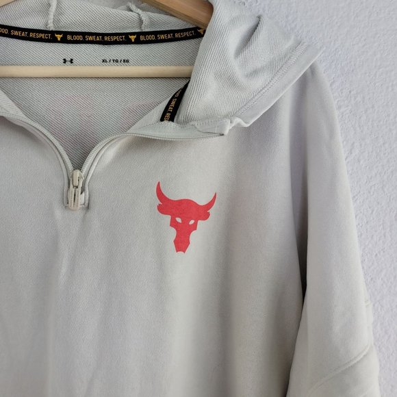 Under Armour Warrior Mana cropped hooded top Size XL - Picture 4 of 10